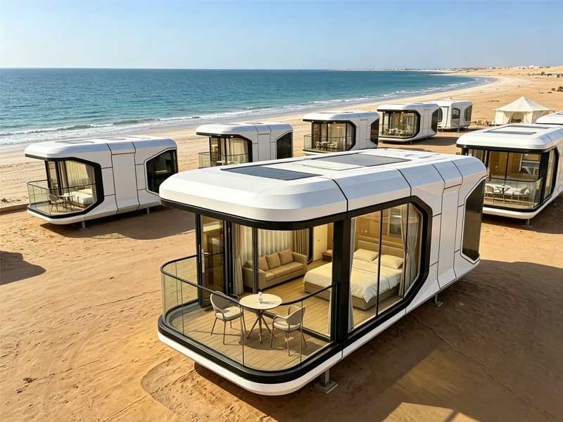 Thermal Insulation Excellence: How Hengmao Space Capsule Houses Stay Cool in 50°C Middle East Summers