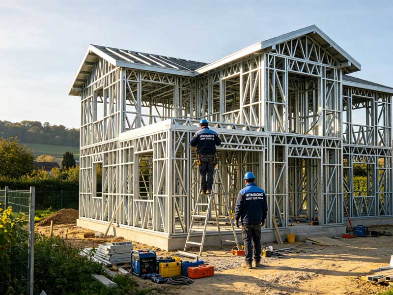 Light Steel Villa in France Construction Compliance Standard