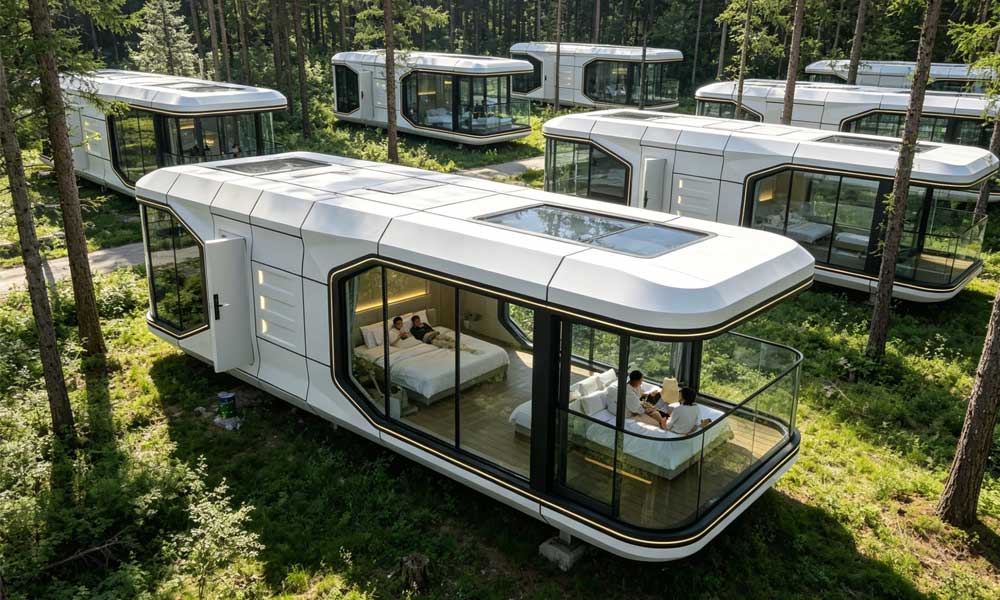 Luxury Capsule Houses Are Transforming Mountain Resort Tourism:A New Era of High-Altitude Modular Hospitality (2026 Industry Report)